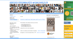 Desktop Screenshot of jean-charles.fr